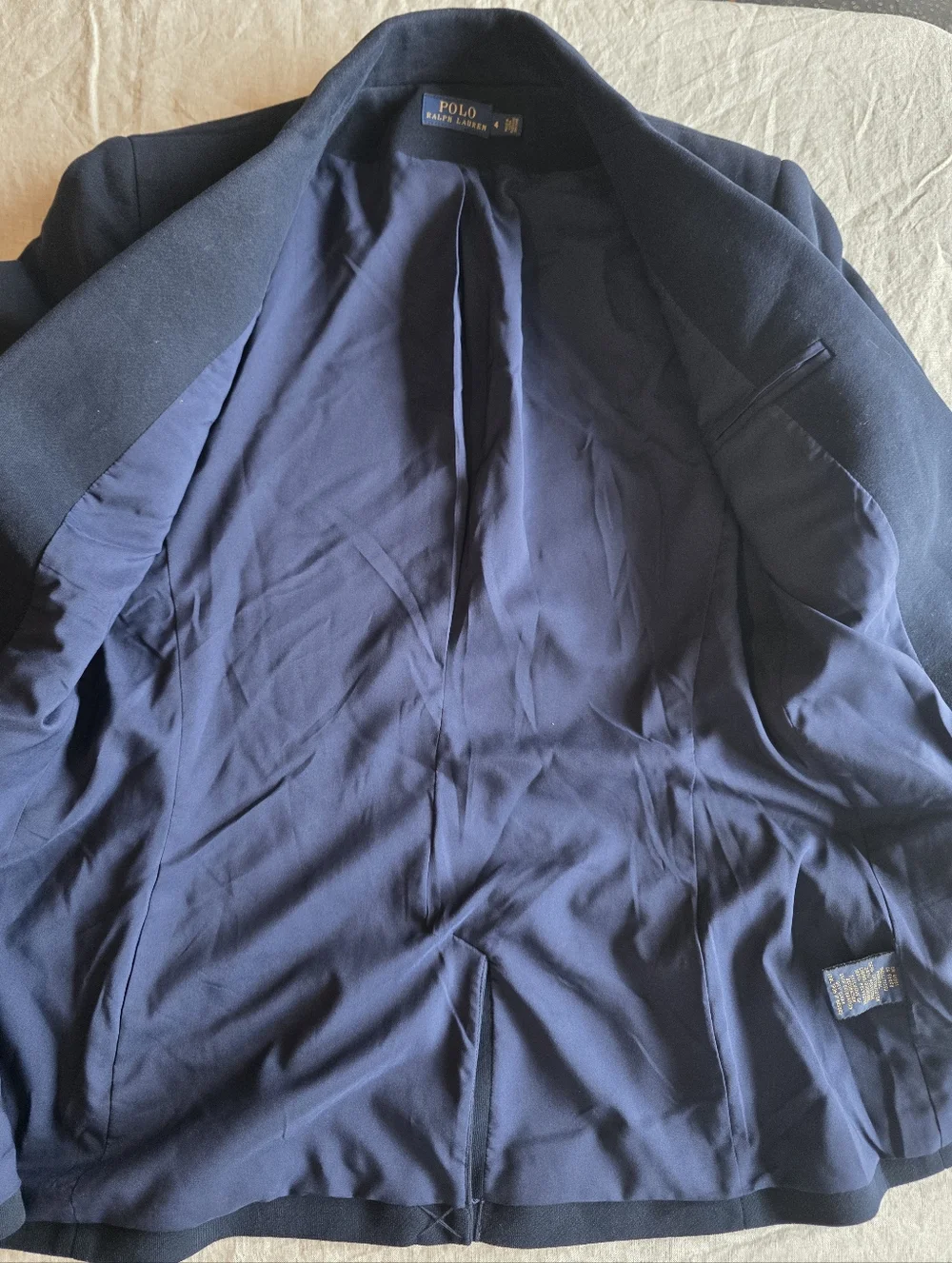 Polo Ralph Lauren Blazer Sz 4 - Picture 7 of 10